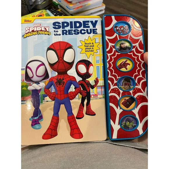 Spidey Book Kid Bundle of 3 Books Electric Paperback Hardback Reading Searching - Picture 3 of 4